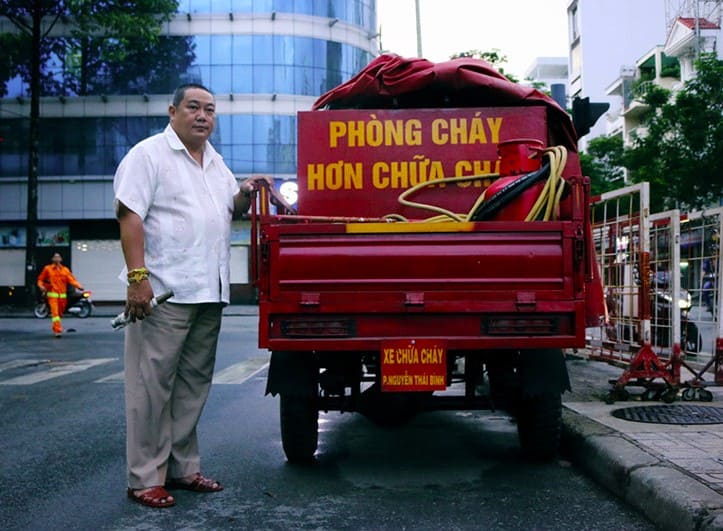 Xe 3 gác cứu hỏa