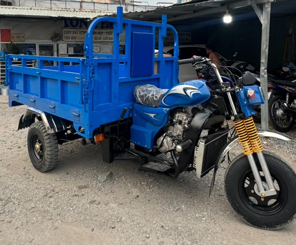 Xe ba gác thắng dầu bánh đôi đeo cầu mạnh